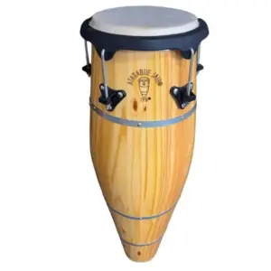 Atabaque Jair® Tradicional 100cm (RUMPI) boca 9" Aro Confortável