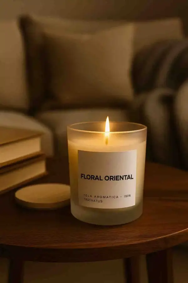 Vela Aromática Premium — Floral Oriental-150g - Imagem 3