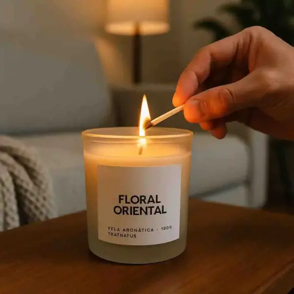 Vela Aromática Premium — Floral Oriental-150g - Imagem 2