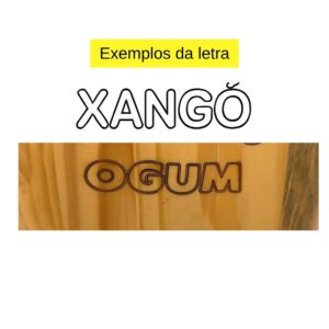 colocar nome no atabaque